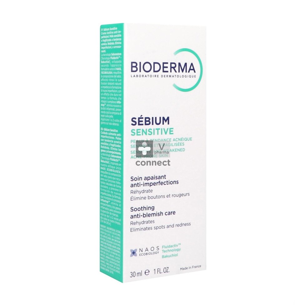 Bioderma Sebium Sensitive Soin Ap Pur Tube 30ml