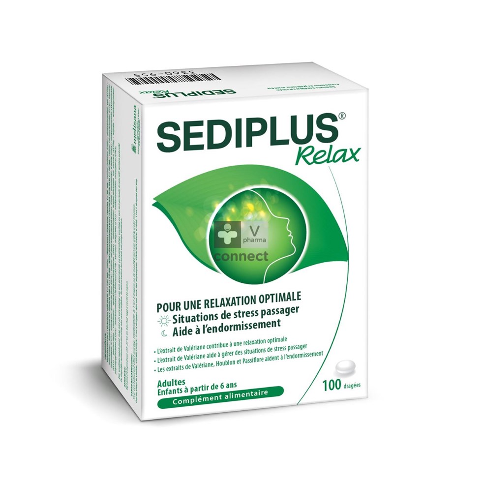 Sediplus Relax 100 dragees