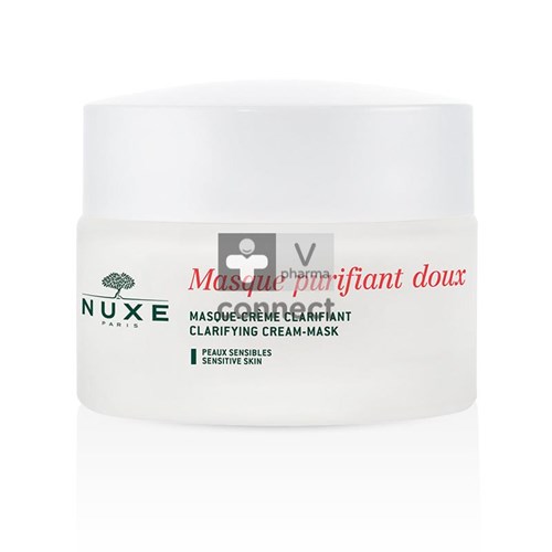 Nuxe Masque Purifiant Doux aux Pétales de Rose 50 ml