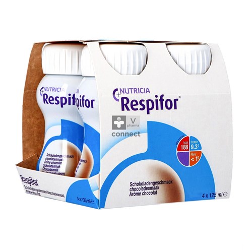 Respifor Chocolat 125 ml 4 Berlingots