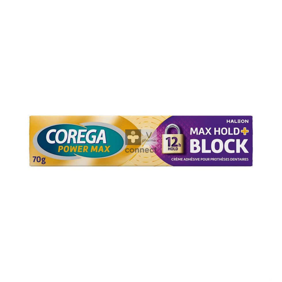 Corega Max Hold + Block 70 g