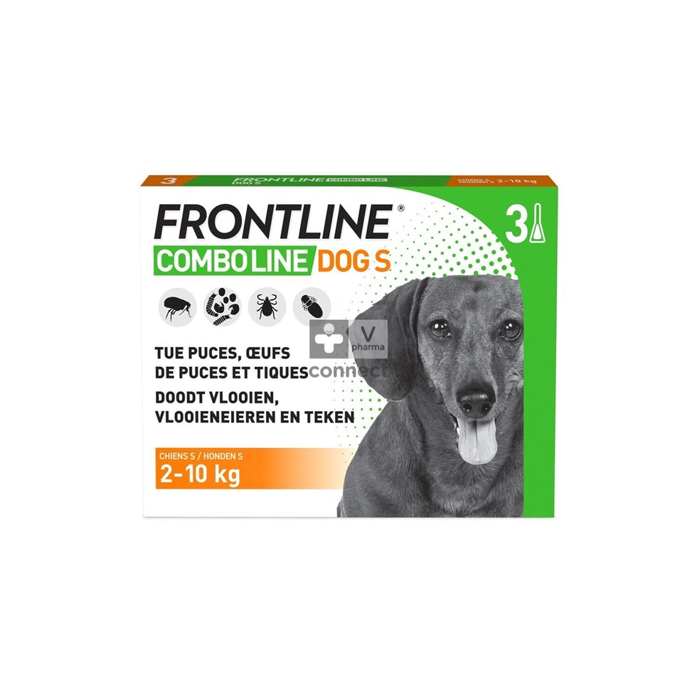 Frontline Combo Line Dog S Spot-On 3 Pipettes
