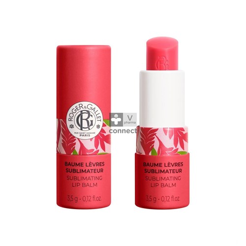 Roger&gallet Gingembre Rouge Lippenbalsem 3,5g