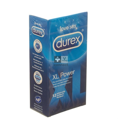 Durex Xl Power Condoms 12