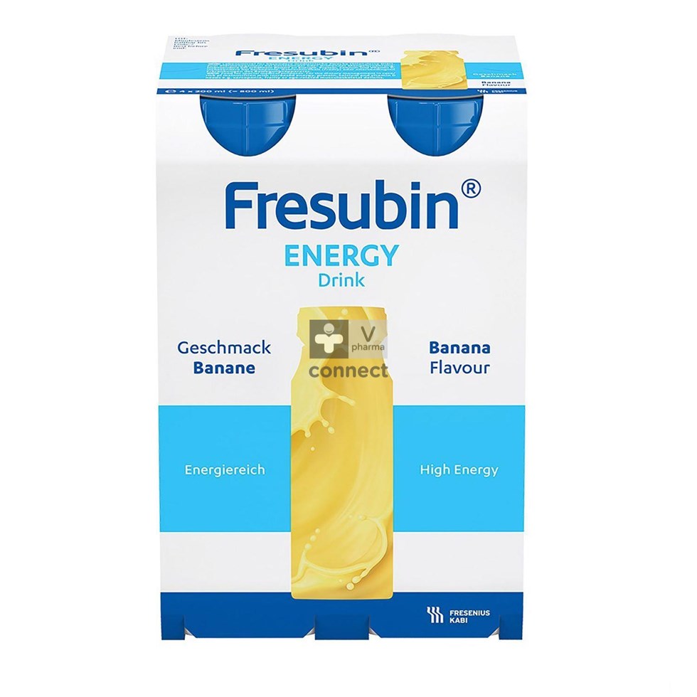Fresubin Energy Drink Banane 4 pièces