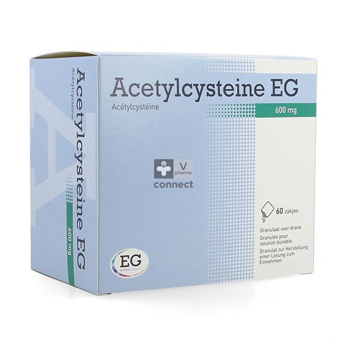 Acetylcysteine EG 600Mg Gran. Vr Drank Zakje  60