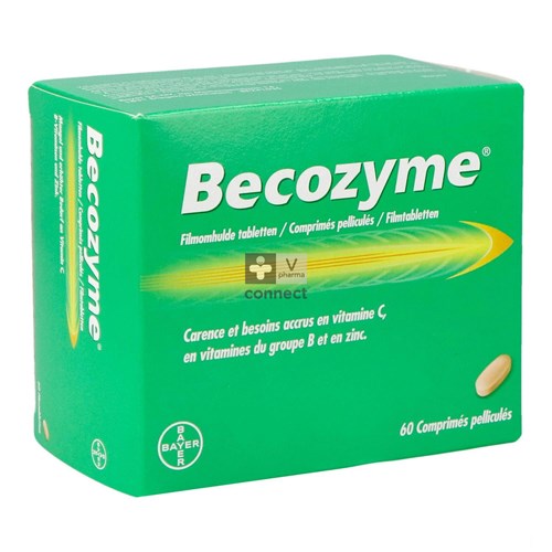 Becozyme 60 Comprimes