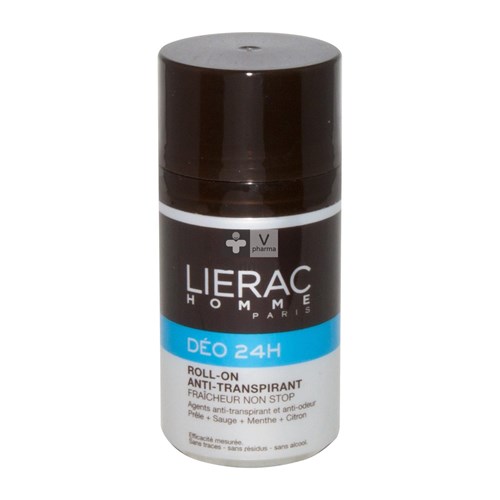 Lierac Homme Déodorant 24H Roll-On 50 ml