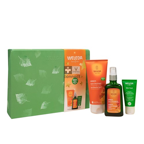 Weleda Coffret Luxe Arnica Sport 3 Produits