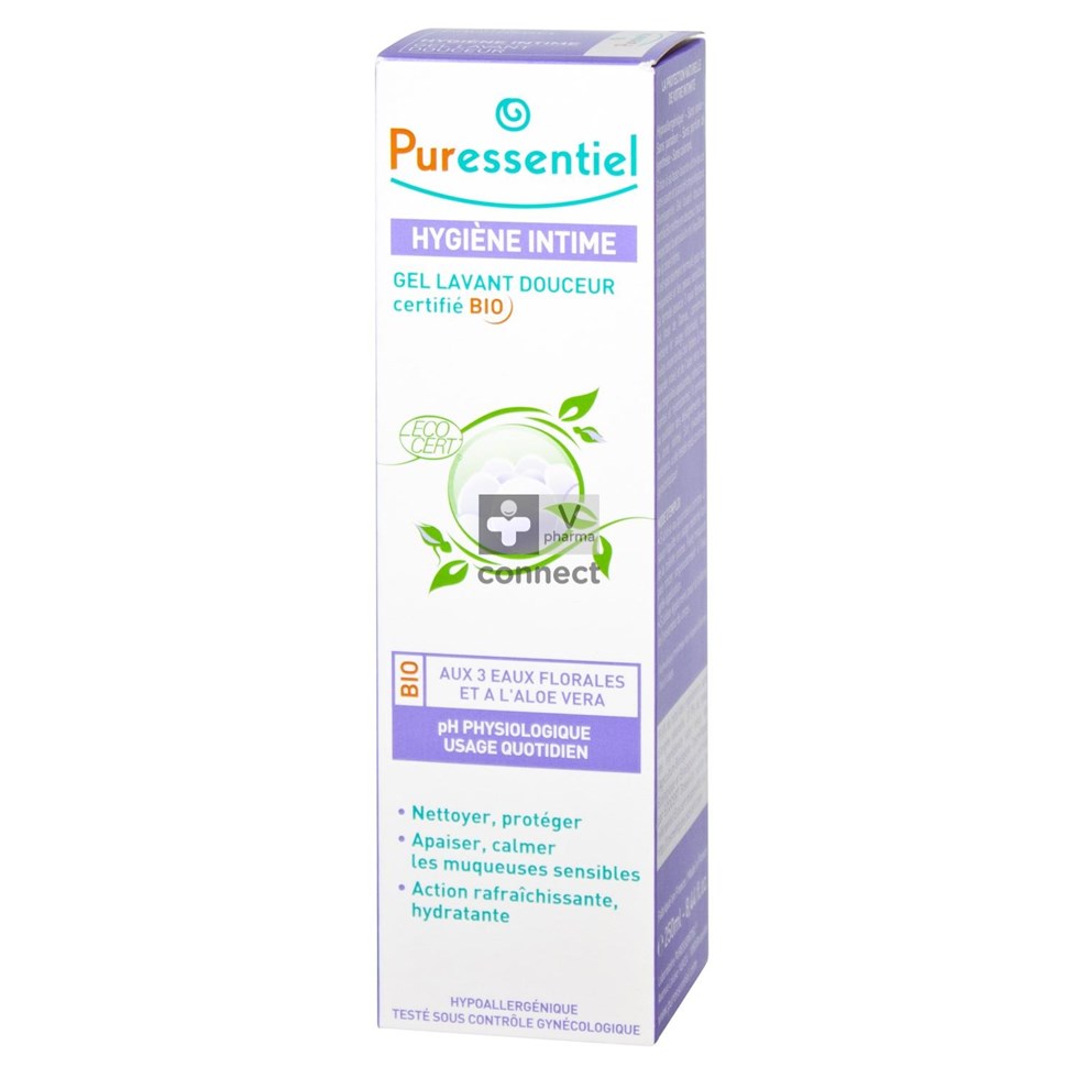 Puressentiel Intieme Hygiene Wasgel Bio 250ml