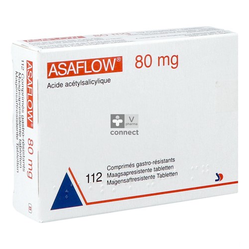 Asaflow 80mg Maagsapres Comp Bli 112x 80mg