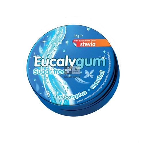 Eucalygum Gommes Pectorales Sans Sucre 32 g Tilman