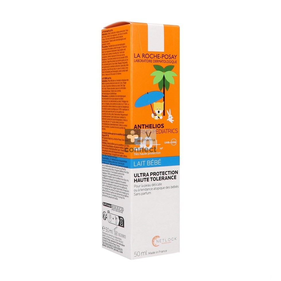 La Roche Posay Anthelios Dermopediatrics Bébé SPF50+ Lait 50 ml