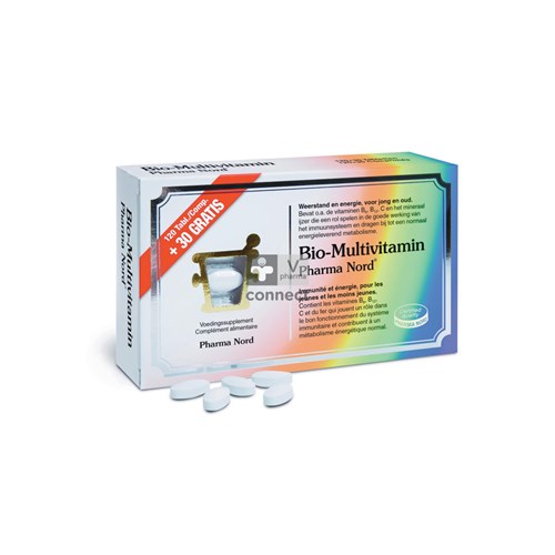 Bio-Multivitamin 120 + 30 tabletten Promoprijs