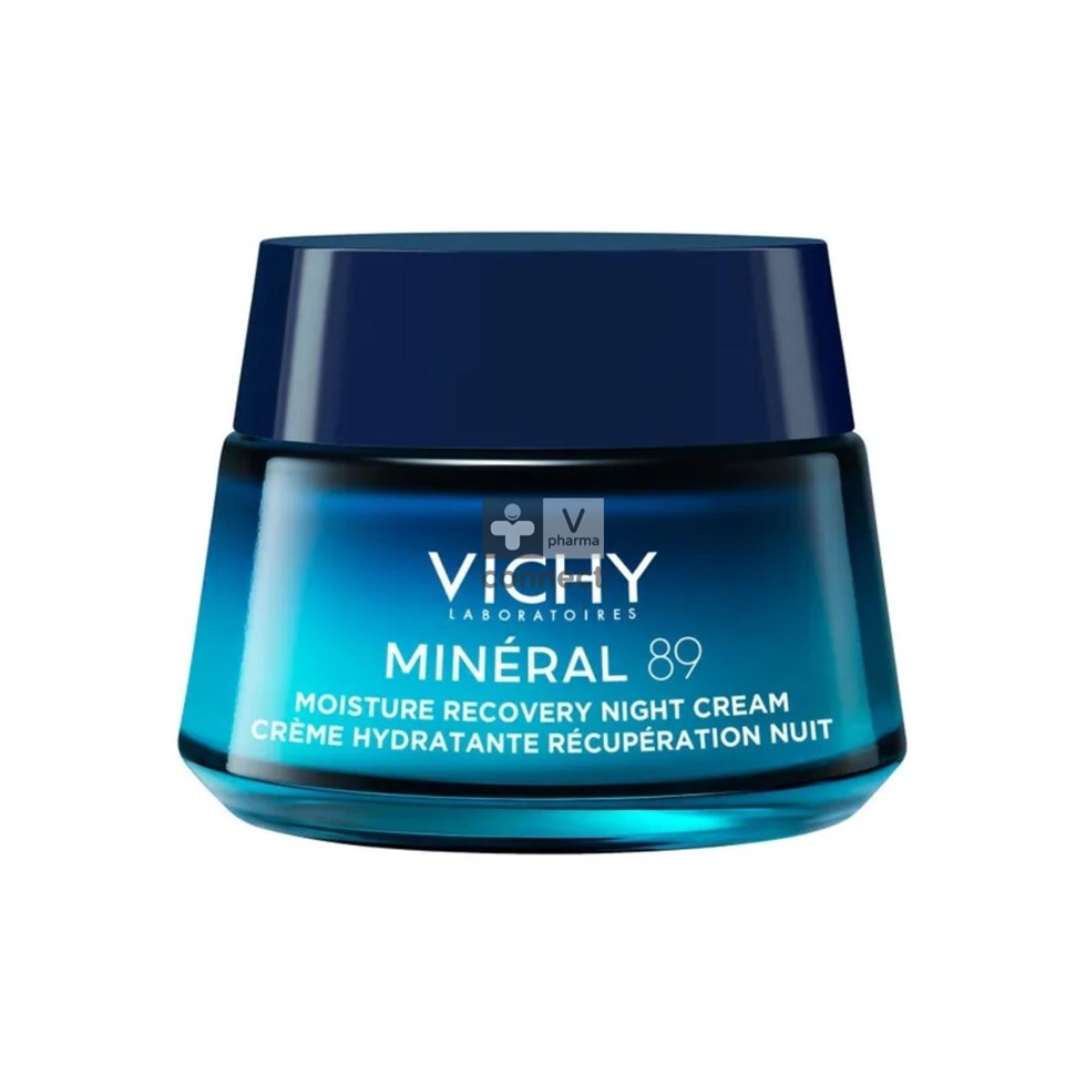 Vichy Mineral 89 Hydra Herstellende Nacht Cr 50ml
