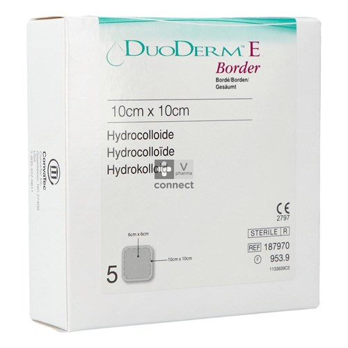 Duoderm E Border 10x10 5 H7970