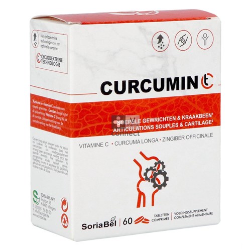 Soria Curcumin Ct Comp 60