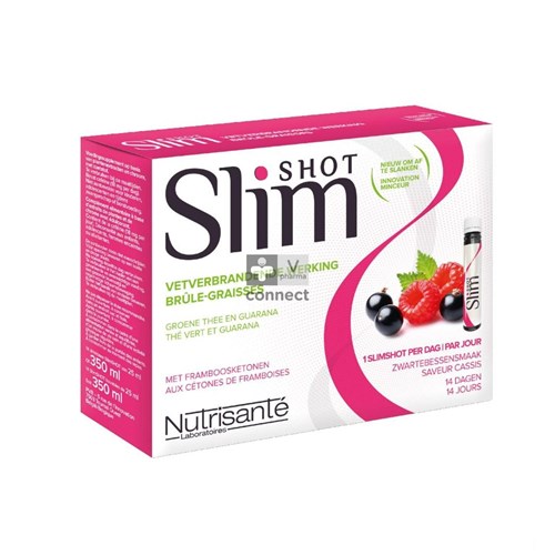 Nutrisante Slimshot Brûle Graisse 14 x 25 ml