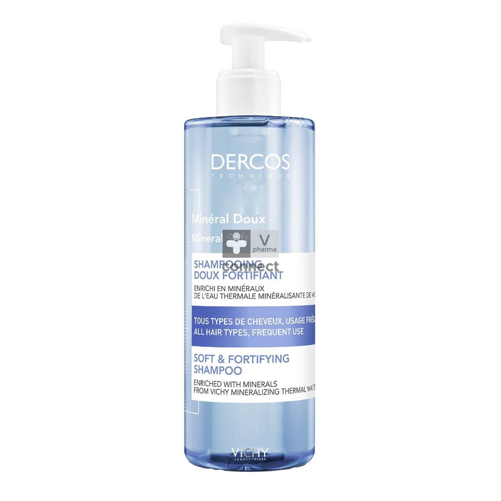 Vichy Dercos Shampooing Mineral Doux 400 ml
