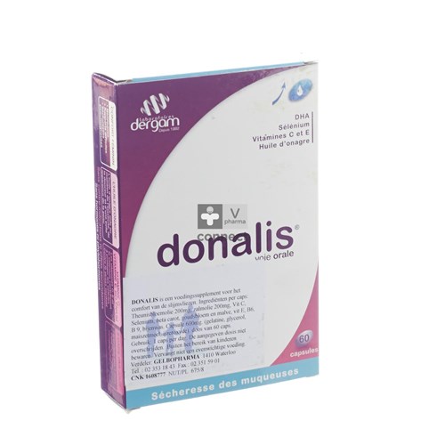 Dergam Donalis 60 Capsules