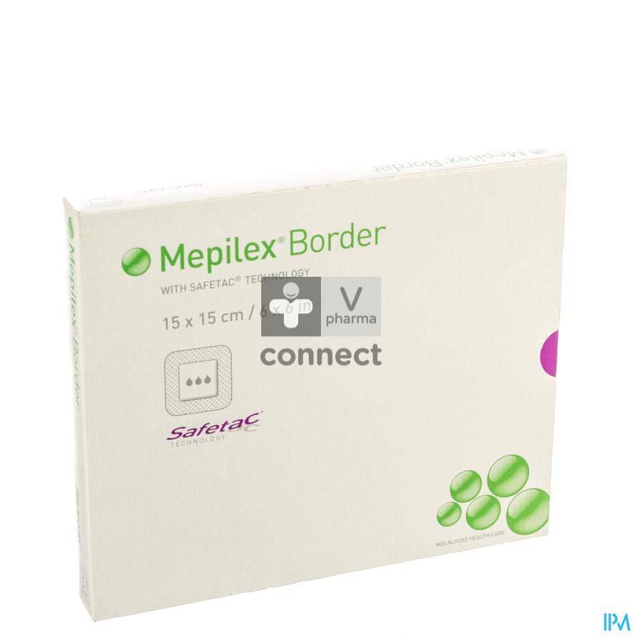 Mepilex Border Sil Adh Ster Nf 15,0x15,0 5 295400