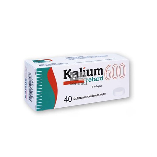 Kalium Retard 600 mg 40 tabletten