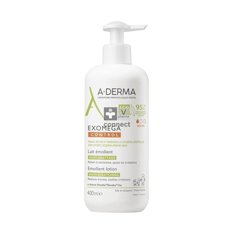 Aderma Exomega Control Melk Emolierend 400ml