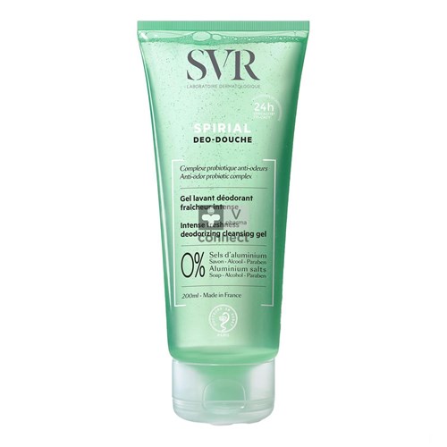 SVR Spirial Deo Douche Gel Lavant Déodorant 200 ml