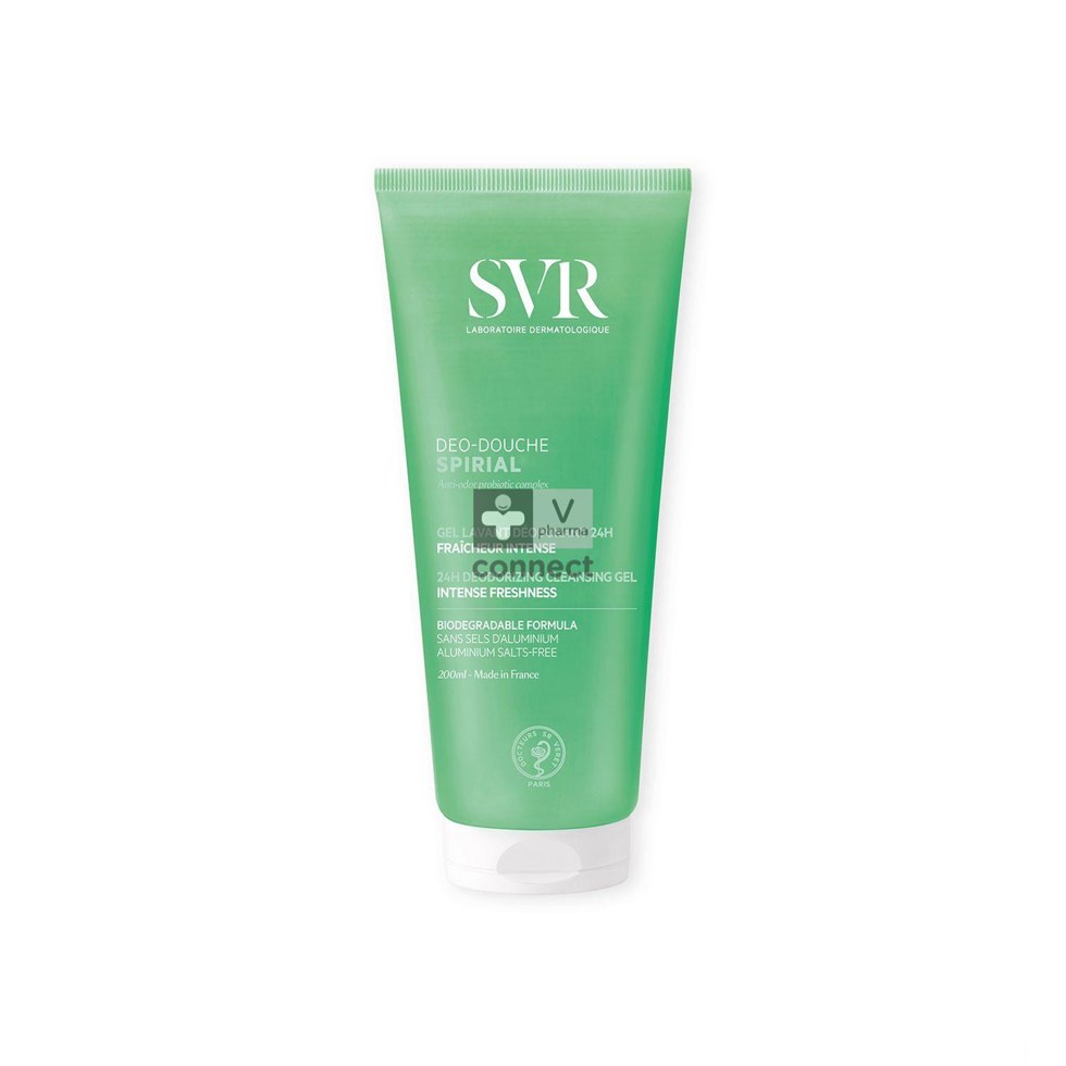 SVR Spirial Deo Douche Gel Lavant Déodorant 200 ml