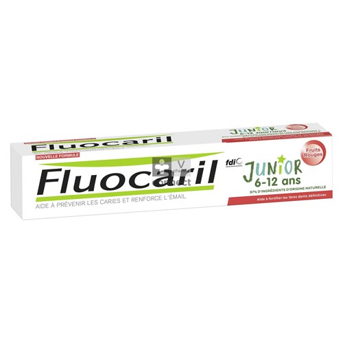 Fluocaril Dentifrice Fruits Rouges 75 ml