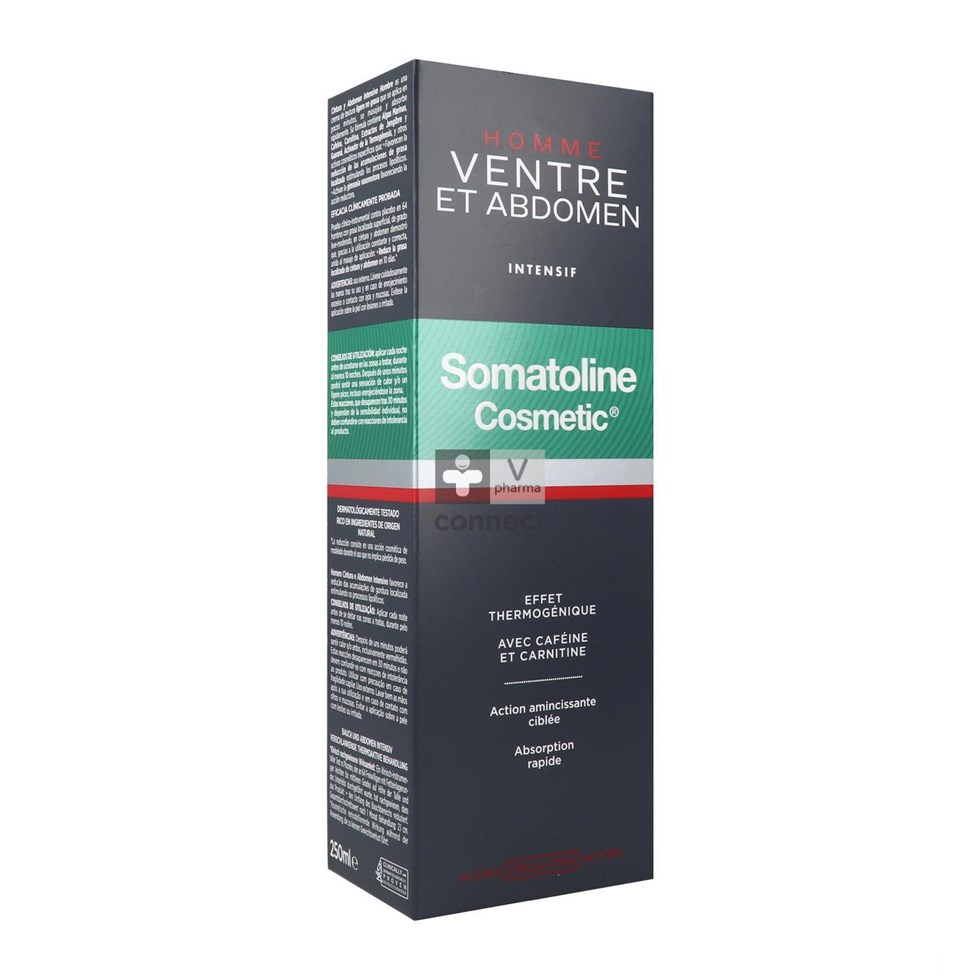 Somatoline Cosmetic Homme Verntre et Abdomen 7 Nuits 250 ml