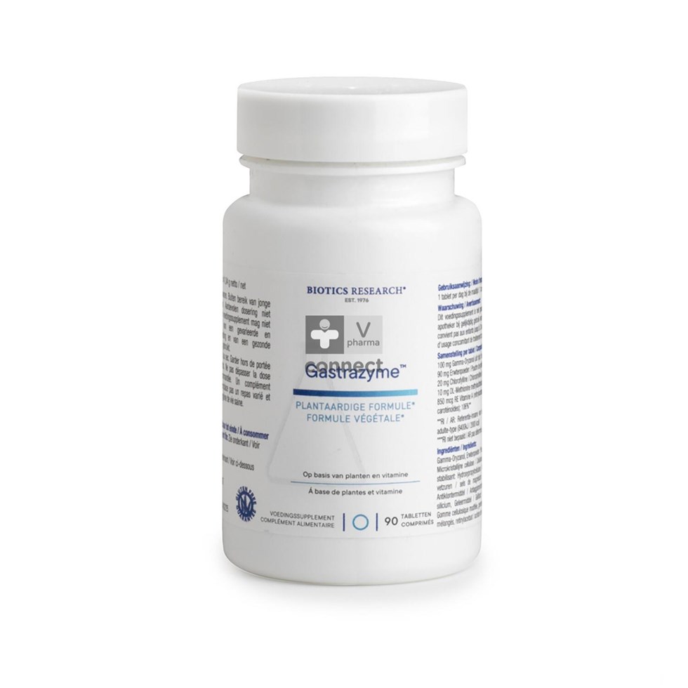 Biotics Gastrazyme 90 Comprimés
