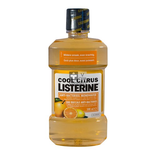 Listerine Cool Citrus Bain De Bouche 500 ml