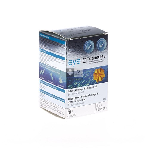 Eye Q Omega 3/6 Epa 500mg Springfield Softgels 60