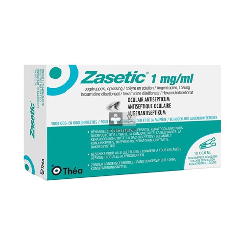 Zasetic 1mg/ml Sol. Ud 10X0.6 ml