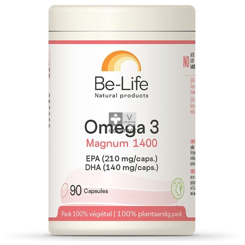 Omega 3 Magnum 1400 Be Life Caps 90 Pf01212