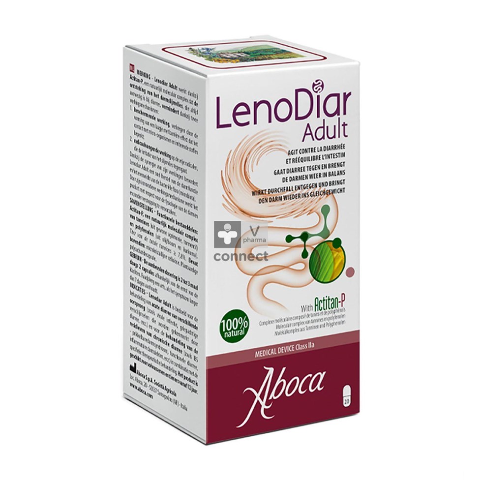 Lenodiar Adult Caps 20 Aboca