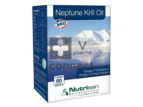 Nutrisan Neptune Krill Huile 60 Capsules