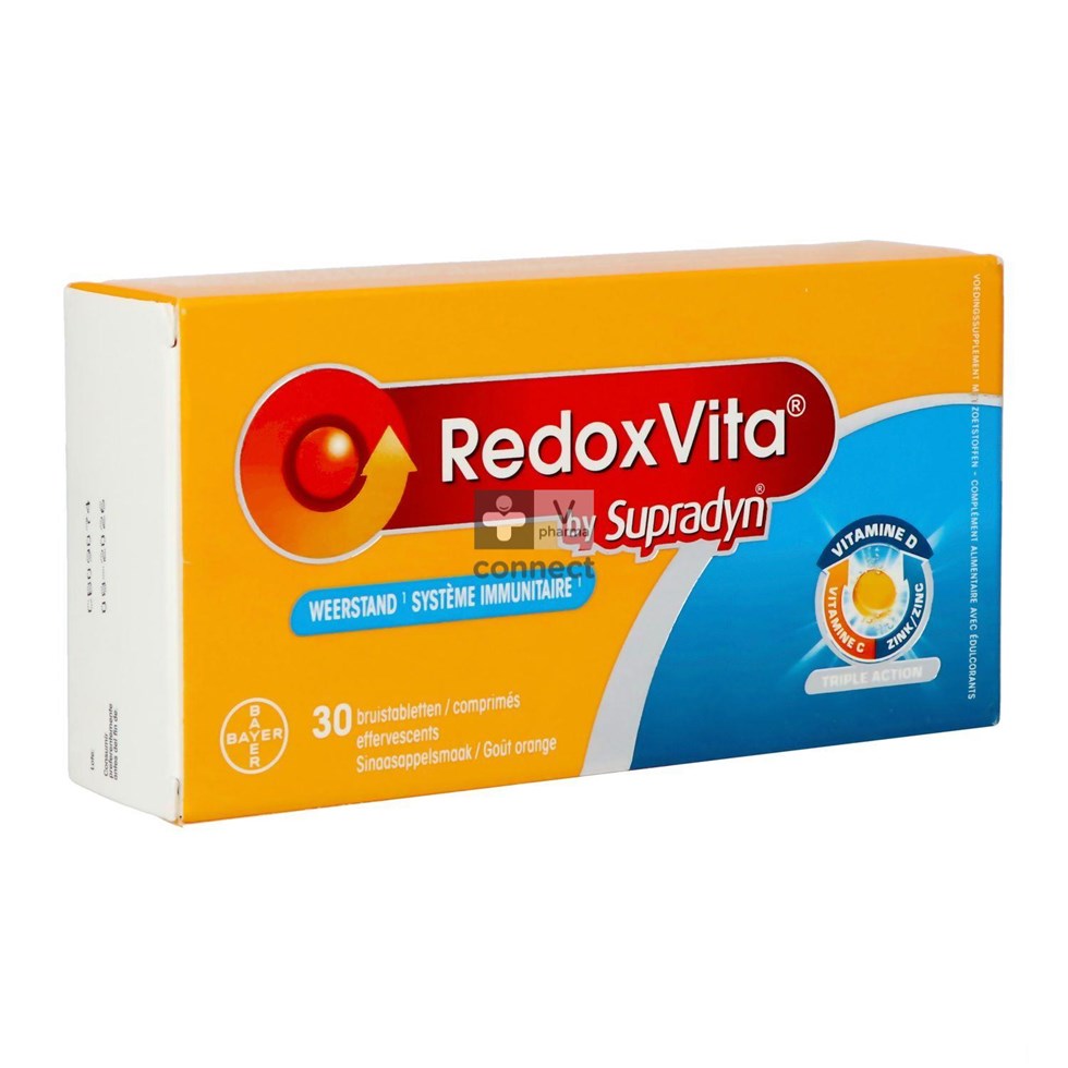 Redoxvita Triple Action Bruistabl 30