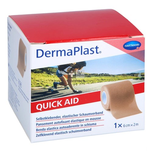 Dermaplast Quick Aid Beige 6 cm x 2 m