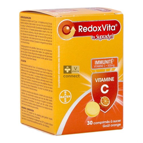 Redoxvita 30 zuigtabletten