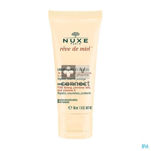 Nuxe Reve De Miel Hand-nagelcreme Tube 2x50ml