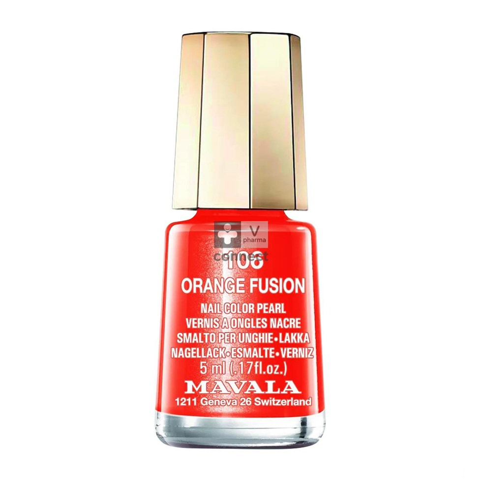 Mavala Vao Mini Techni Colors Orange Fusion 5ml