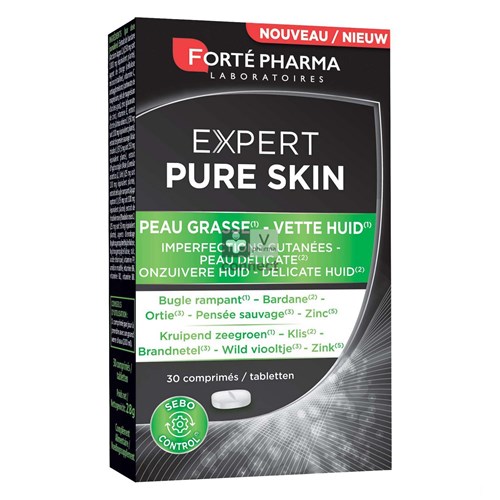 Forte Expert Pure Skin 30 Comprimés
