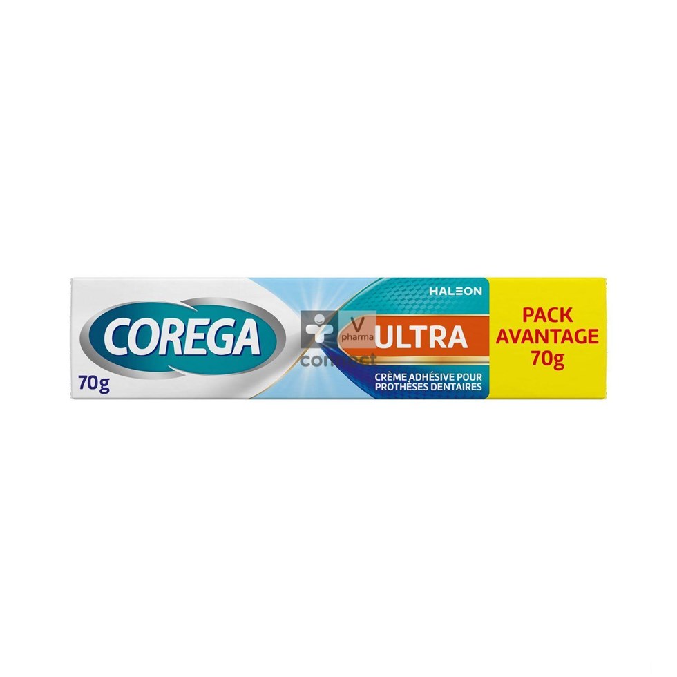 Corega Ultra Crème Adhésive 70 gr