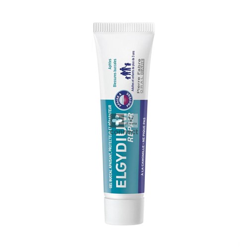 Elgydium Repair Gel Buccal Tube 15ml Verv.3644960