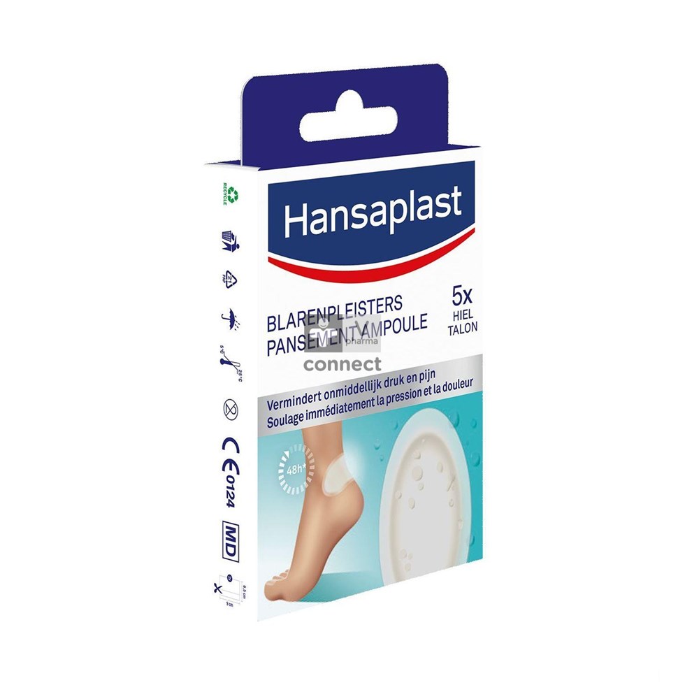 Hansaplast Med Blaarpleister Groot Formaat 5 48584