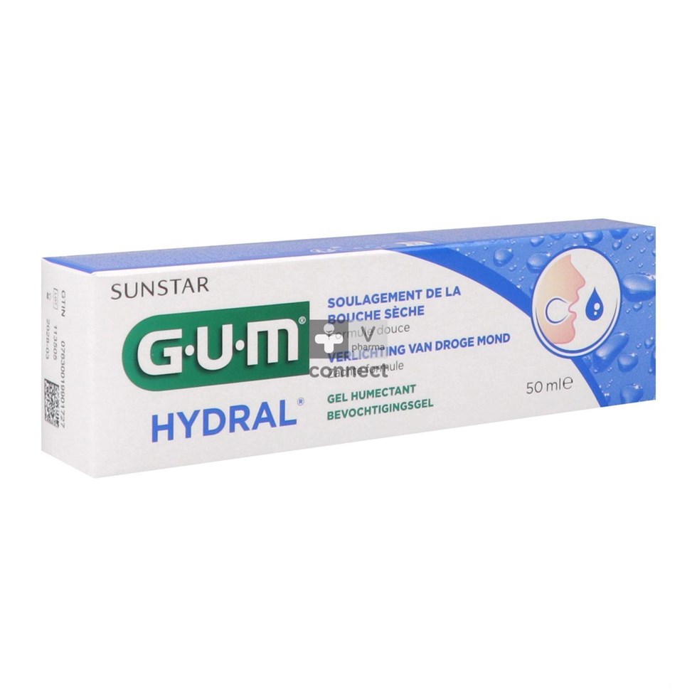 Gum Hydral Bevochtigende mondgel 50 ml