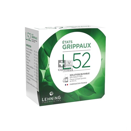 Lehning L 52 Etat grippal 30ml