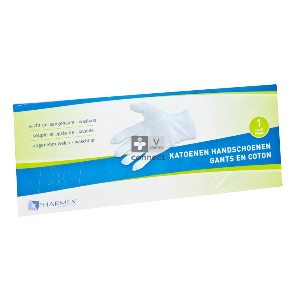 Pharmex Gant Tricot Coton L.